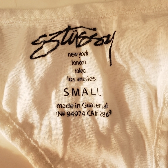 STUSSY RAZORBACK TANK TOP - Picture 4 of 4